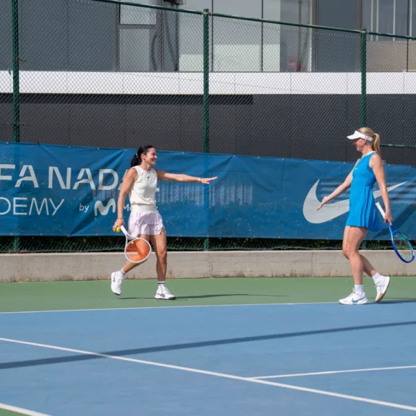 Teniso padelio stovykla Rafa Nadal Academy Eglė Vanagaitė Slepkovė Aistė Mikočiūnienė