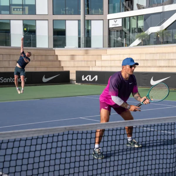 Teniso padelio stovykla Rafa Nadal Academy Tadas Volbikas