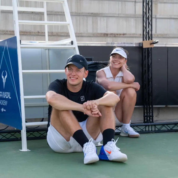 Teniso padelio stovykla Rafa Nadal Academy Tomas Šimkus Ieva Šimkienė